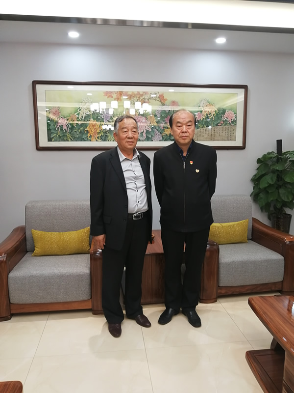 魏董事长率内蒙古恒丰集团一行赴西安爱菊集团