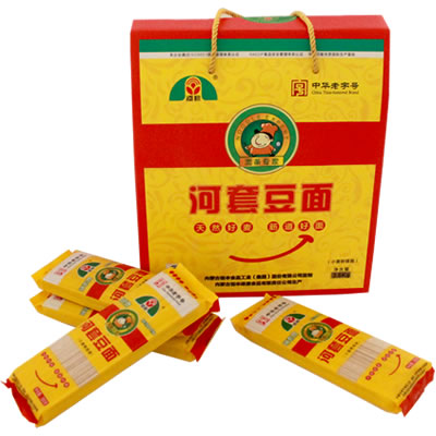 河套牌豆面 礼盒300g*12把