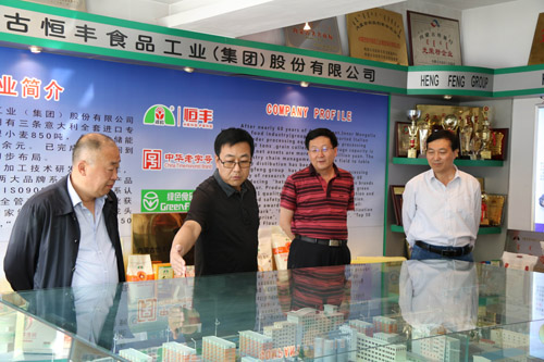 自治区农牧业厅领导莅临恒丰集团